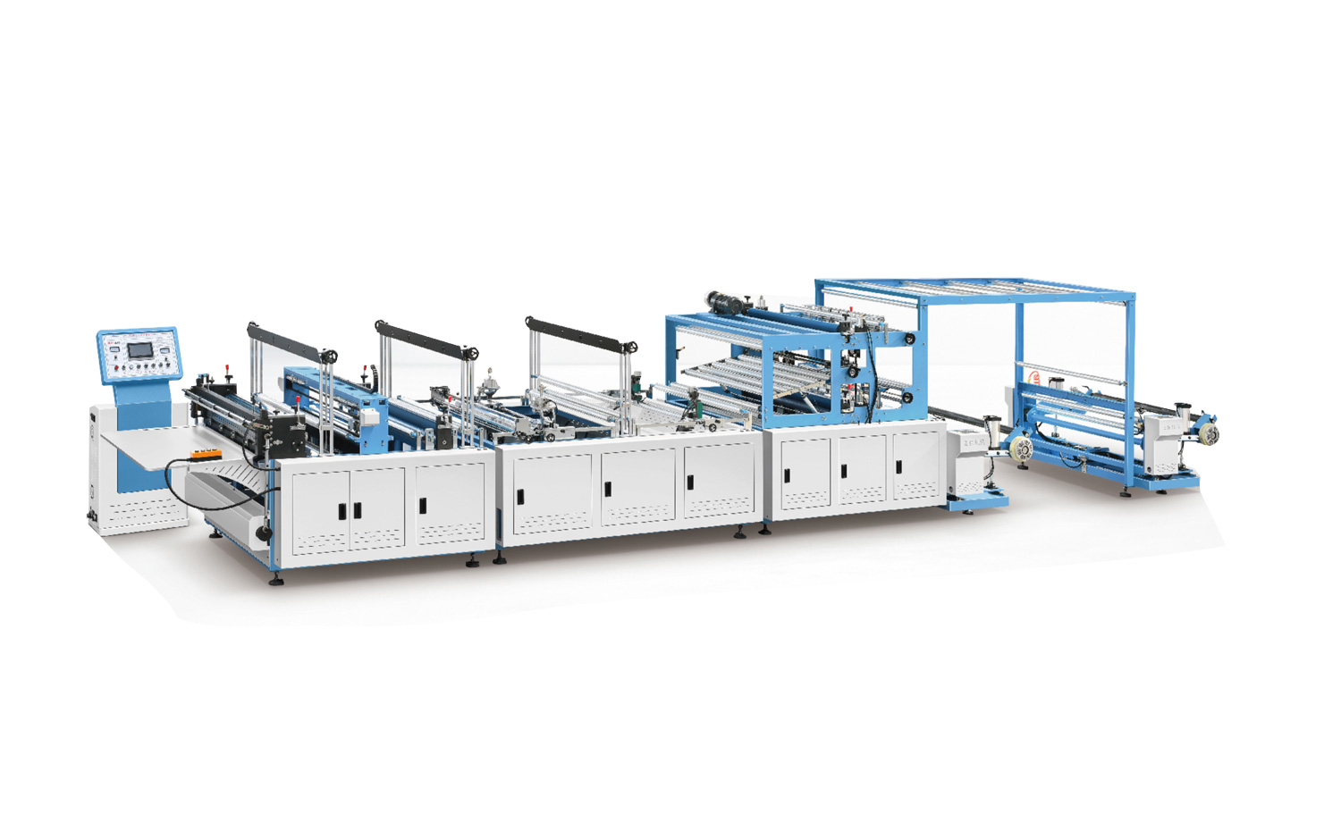 ZXL-1300雙放料無紡布制袋機(香蕉套袋、衛(wèi)浴潔具套袋、沙發(fā)套袋)